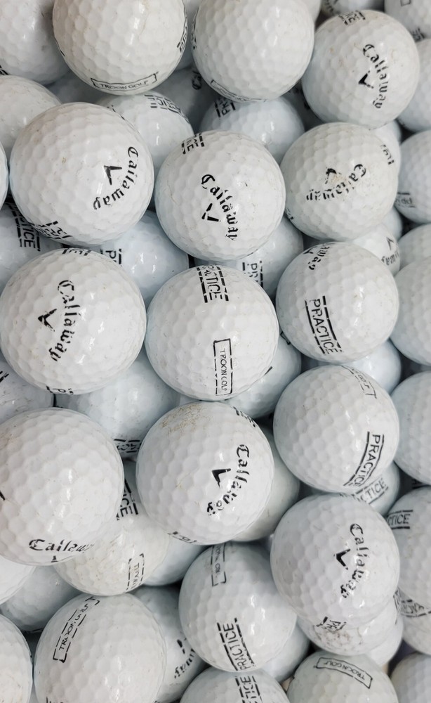 15 dozen Callaway Practice Range Golf Balls white Grade D. Free Shipping!