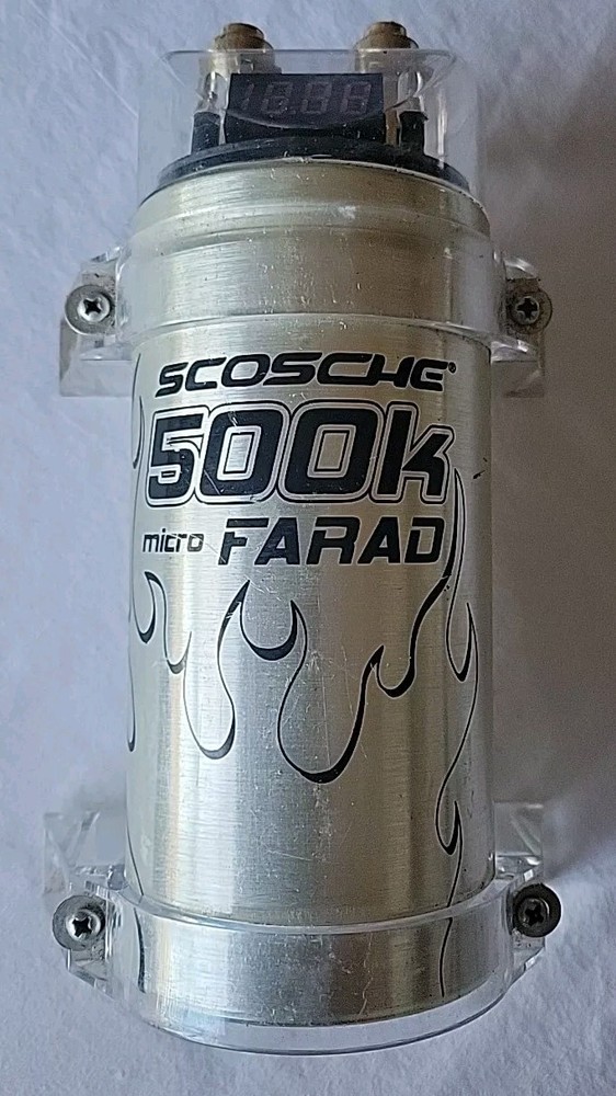 Scorch 500K Micro Farad Digital Power Capacitor 1600w