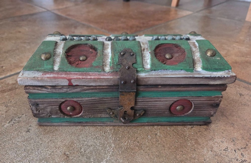 Vintage Box Magic Scrying Spell Box  Magic Mentalism Tricks