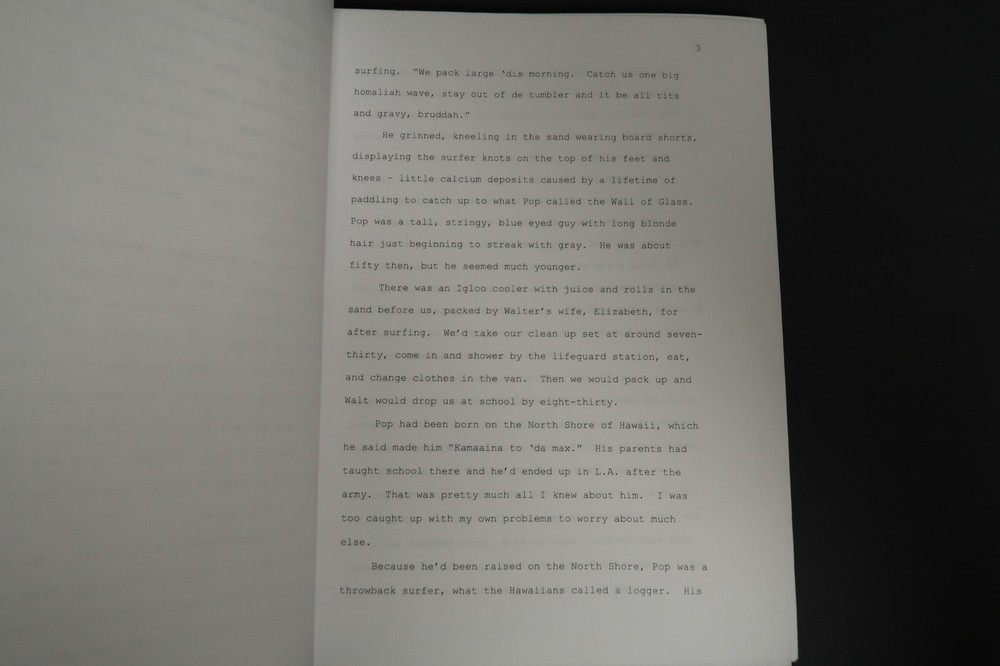 The Pallbearers Original Book Script Stephen J. Cannell Studios Collection 2009