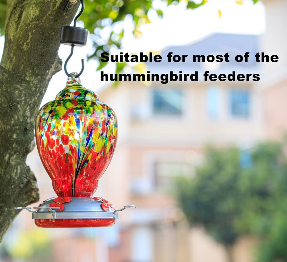 6 Pack Hummingbird Feeder Bottom Replacement Parts Base Set Includes Feeder Base