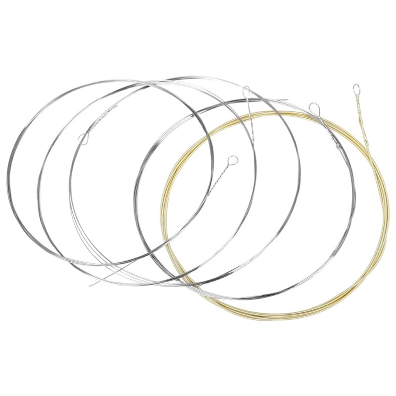 Stainless Steel and Bronze Winding Banjo Strings 5-String Banjo Strings