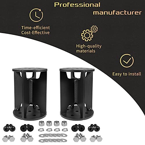 2 Pack 52460 Air Spring Spacers 6" Engineered to Be Compatible with Most Air