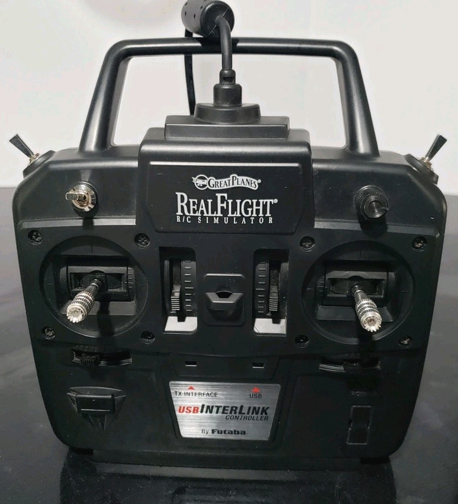 Great Plains Real Flight RC Flight Simulator Interlink- Controller Only-Tested