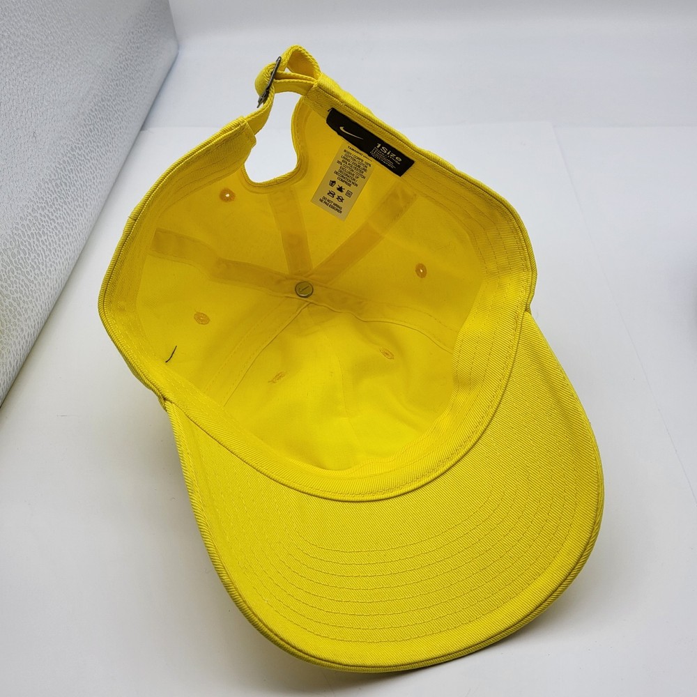 Nike Golf Hat Yellow Embroidered OS Gorpcore