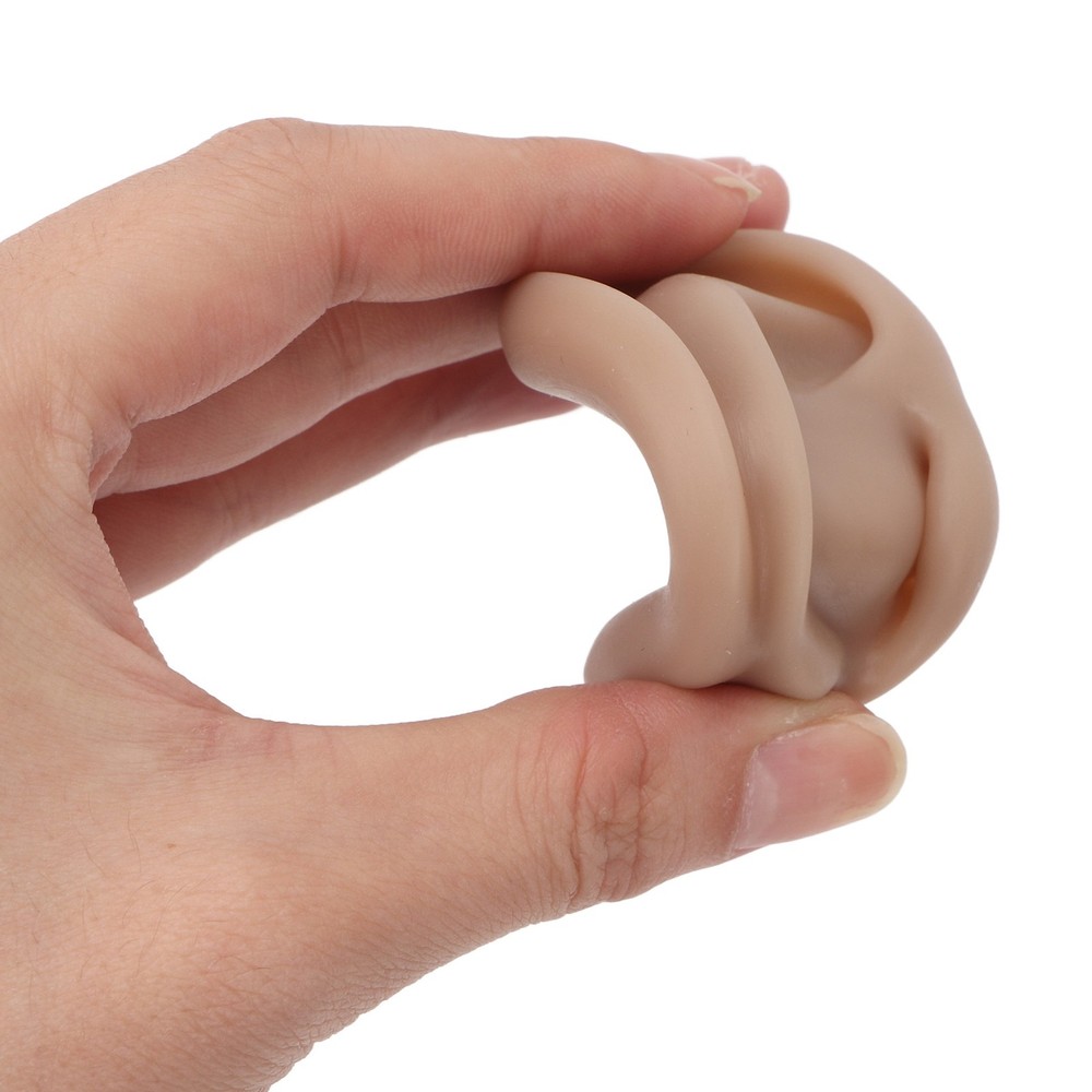 3 Pairs Silicone Ear Model Flexible Soft Ears For Practice