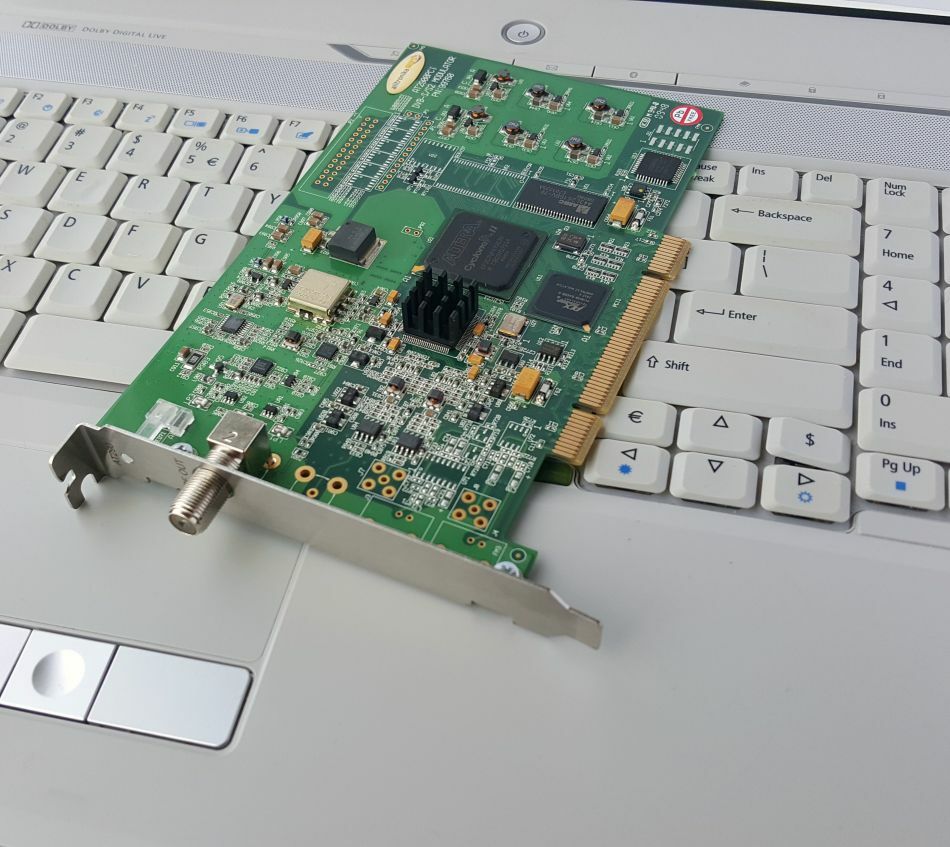 Alitronika AT290PCI QPSK Satellite DVB-S2X DVB-S2 DVB-S DVB-DSNG Modulator