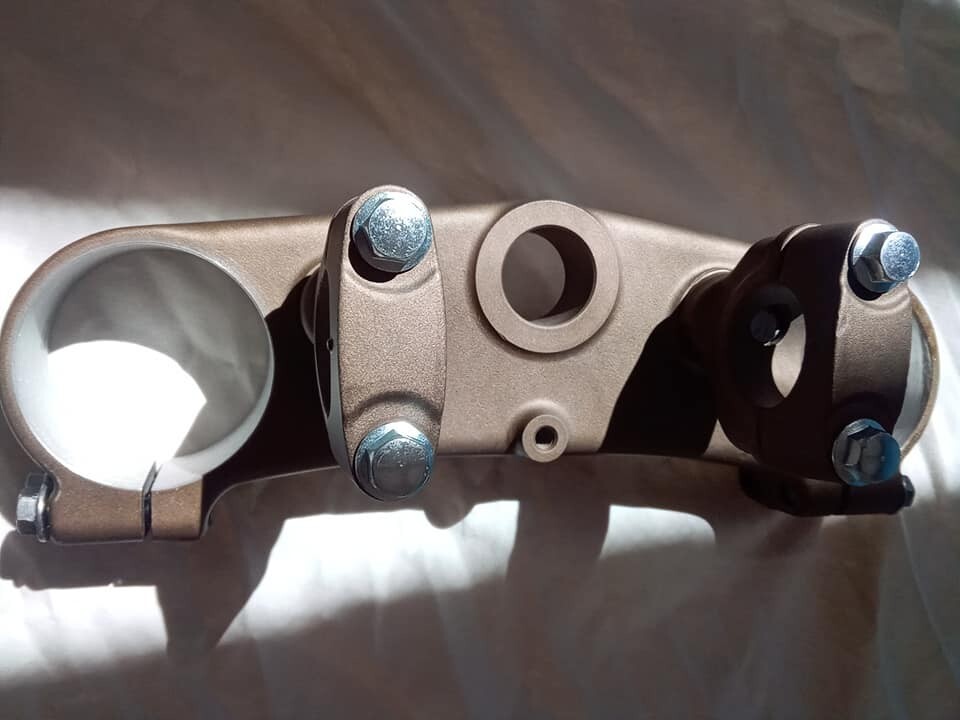Yamaha YZ fork clamps
