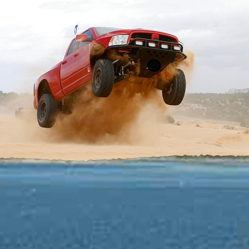 6PC Front Sway Bar Link Kit + Front CODE RED Bracket/Bushing Kit FITS Ram 1500