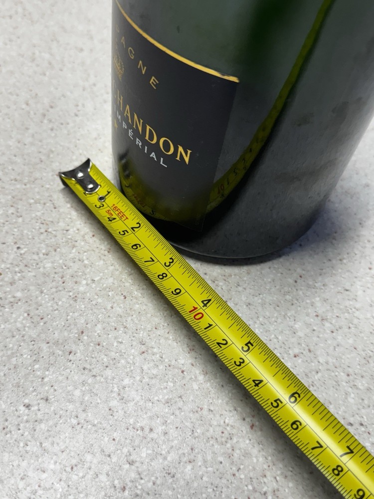 Moet & Chandon Nectar Imperial Champagne Dummy Empty Bottle Prop, Unopened