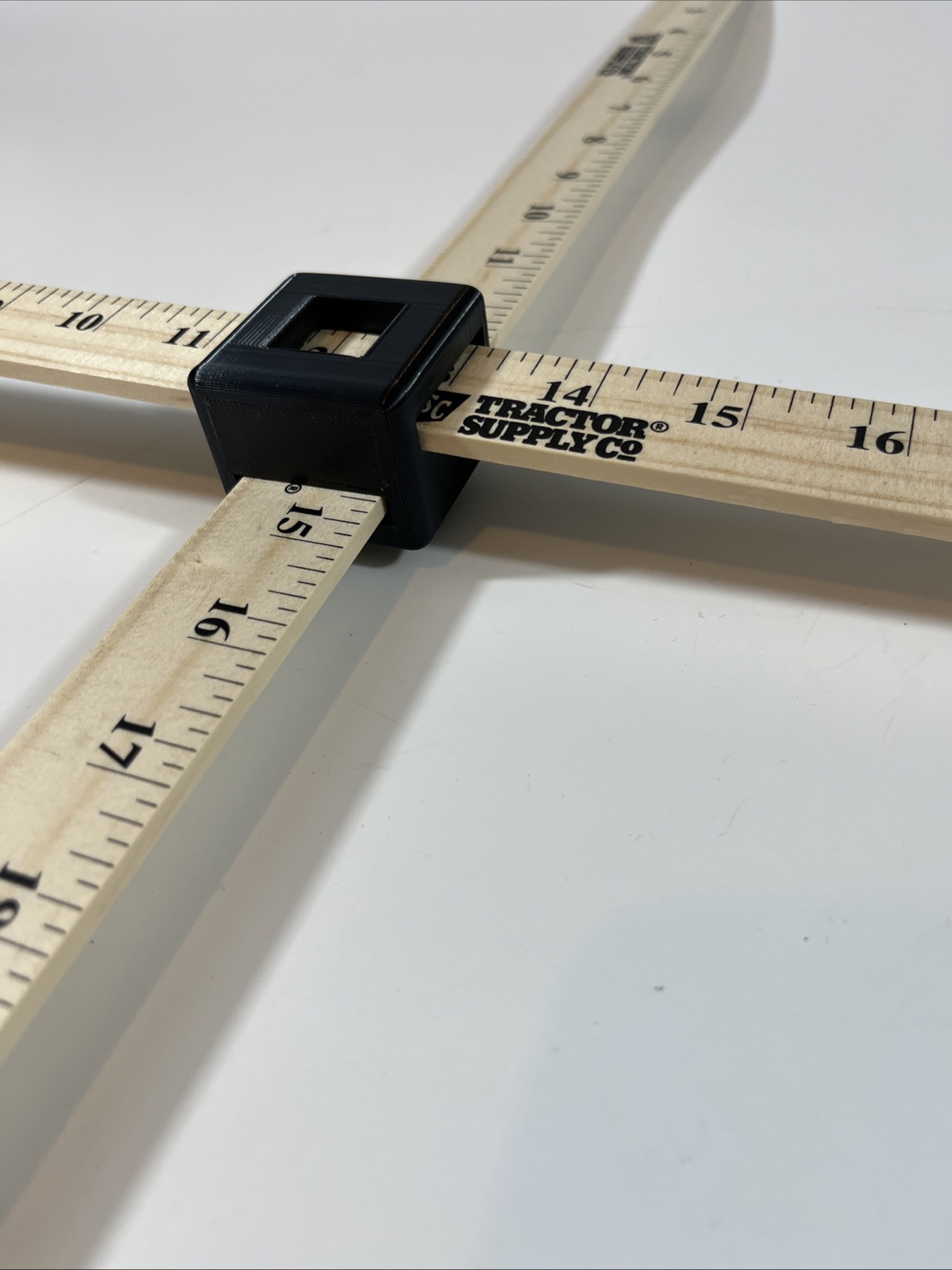 Yardstick Ruler Adapter For Clothing Resellers Photo Measurement Tool Plastic