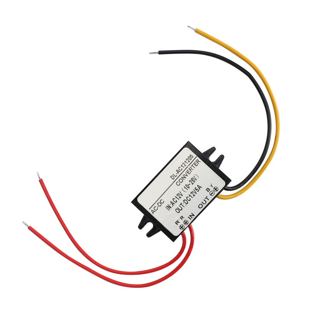 Waterproof Step Down Volt Converter AC12V To DC12V AC-DC Power Module 5A