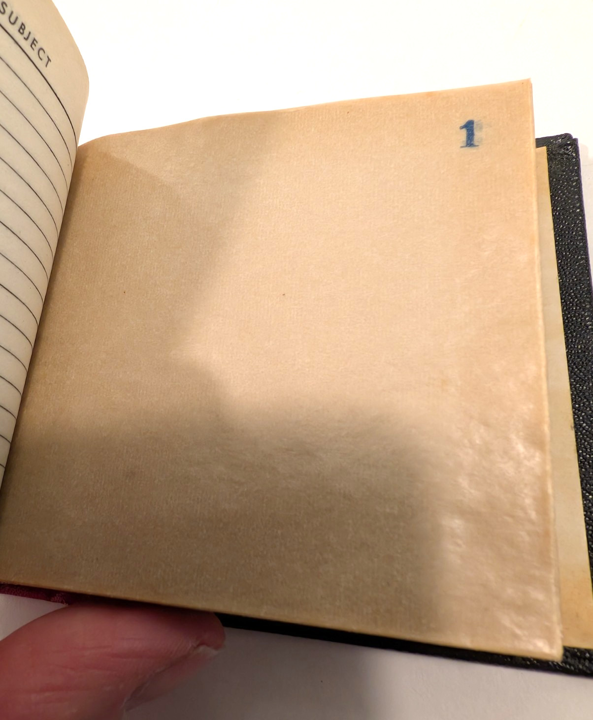 Vintage Kodak Negative File Book 100 2-7/8" x 2-7/8" Glassine Pages