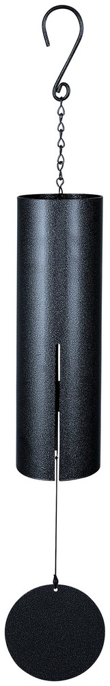 Carson 36" Cylinder Bell - Midnight Blue Fleck,Wind Chimes