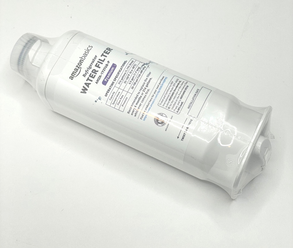 AMAZON BASICS REPLACEMENT WATER FILTER AMZN-17376B-P PREMIUM