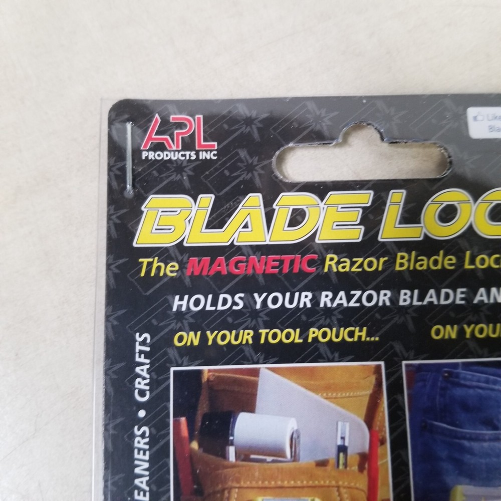APL Products Blade Lock The Magnetic Razor Blade Locking System