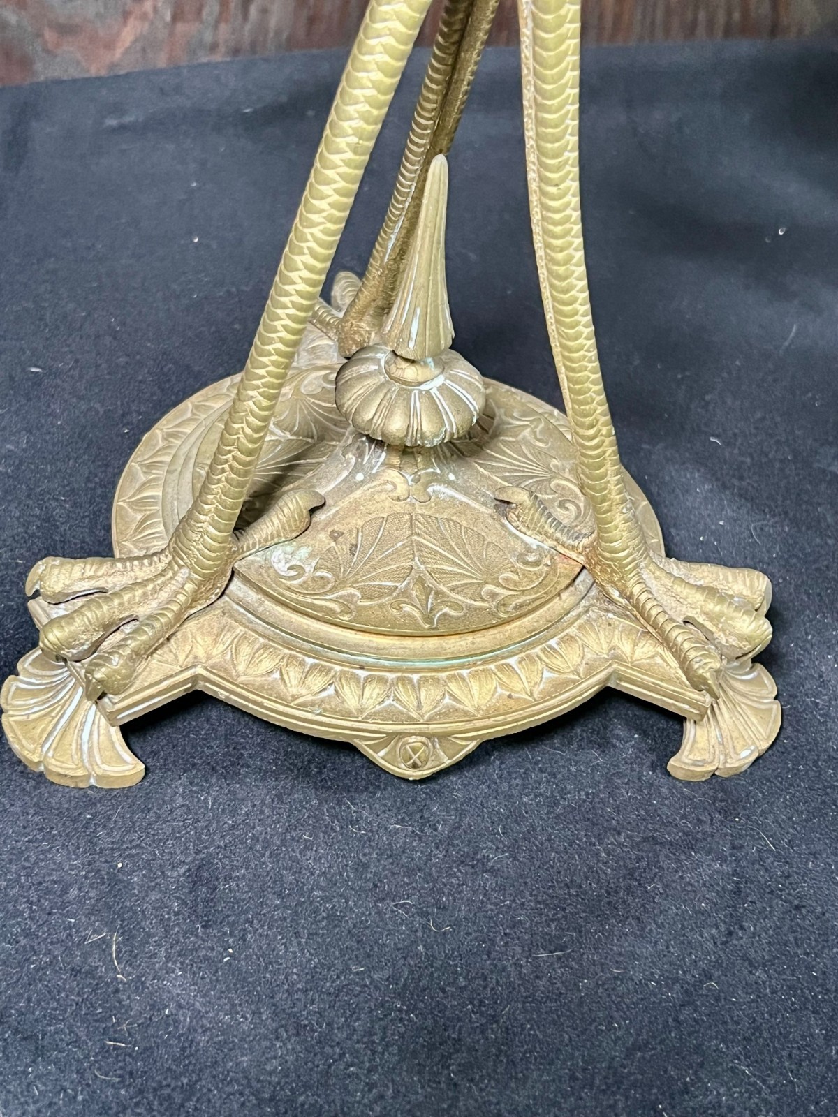 Antique Candelabra Table Lamps, set of 2 (Not Working -for parts or Restoration)