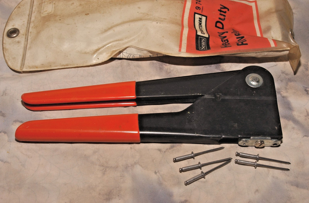 USED Arrow Rivet Tool E-Z Pull Model RL100 for 1/8" 5/32" 3/16" Pop Rivets