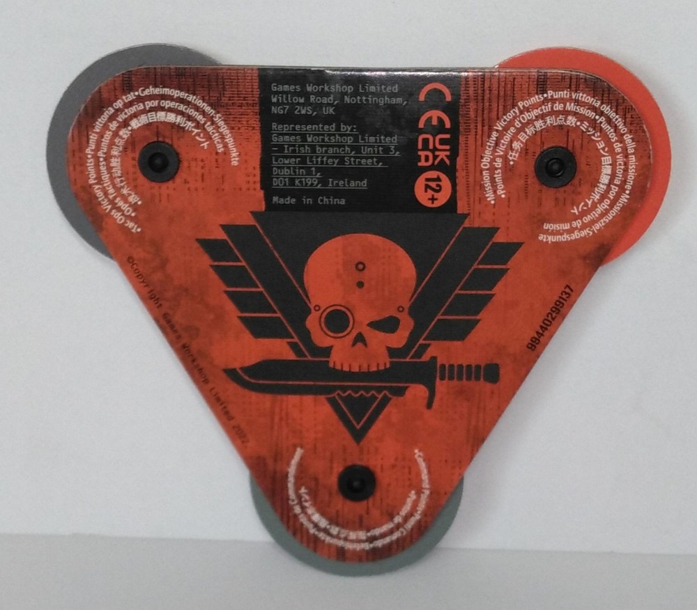 Warhammer 40K Kill Team OOP Promo Victory Points Score Tracker Dial New Sealed