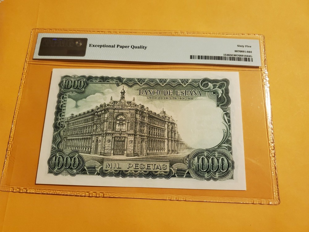 Spain note unc