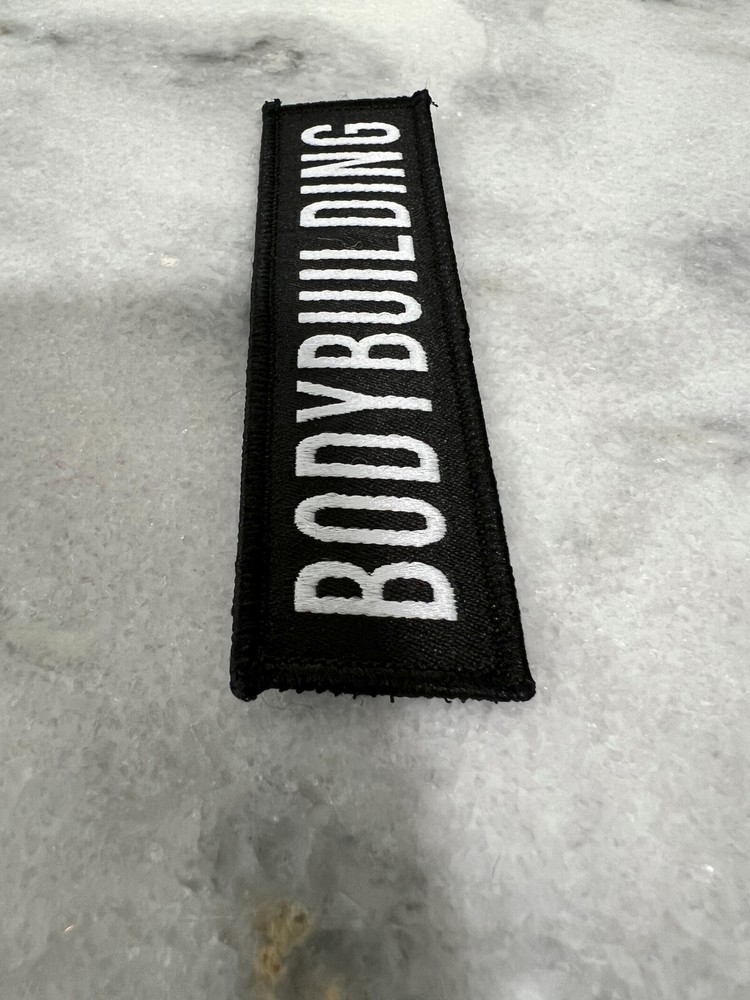 1 Goal Gear - BODYBUILDING Division Patch.