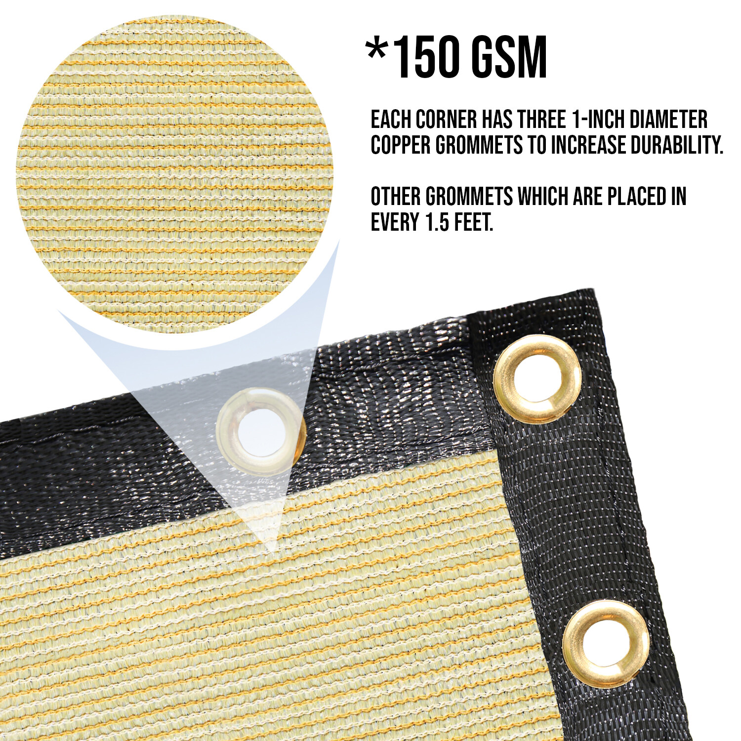 4' 5' 6'x50' Privacy Fence Screen Windscreen Mesh Fabric Shade Cover Tarp Garden