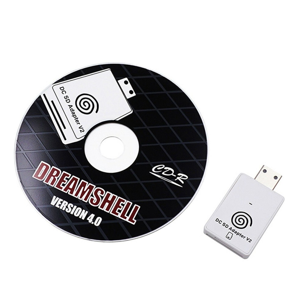 SD/TF Card Reader Adapter with CD Set for Dreamcast Dreamshell V4.0 Game Machine