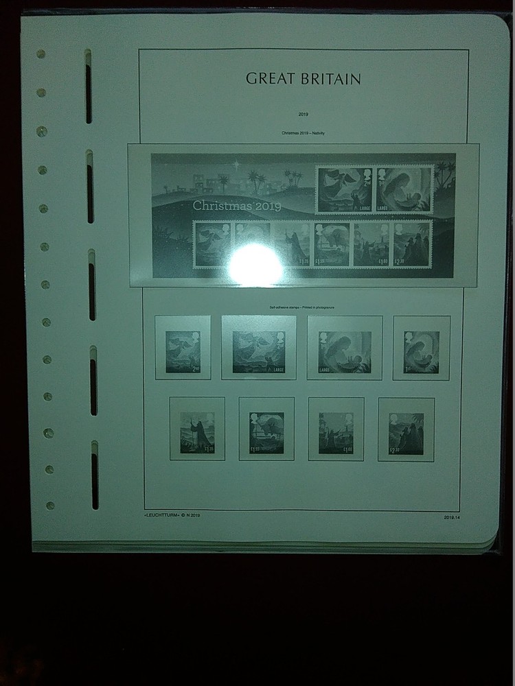 LIGHTHOUSE Commemorative Hingeless album pages Great Britain 2019 Used R2019