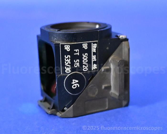 Zeiss Filter Set 46 Dichroic Filter Cube for Fluorescence Microscope BP 500/20
