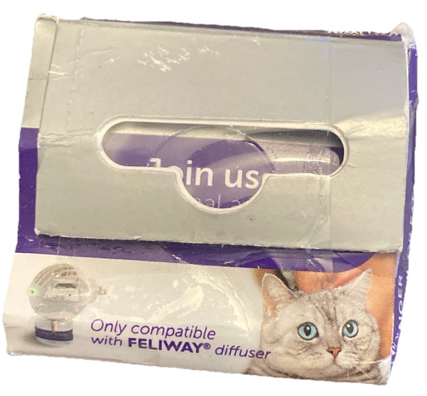 FELIWAY Optimum 30-Day Cat Calming Refill 48ml Pheromone Diffuser