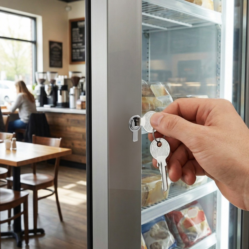 Locks for Refrigerator Fridge Freezer Replacement Door Locking Key