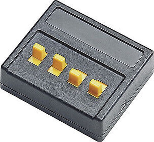 ROCO 10524 Control Panel With 4 Toggle Switches On-Off