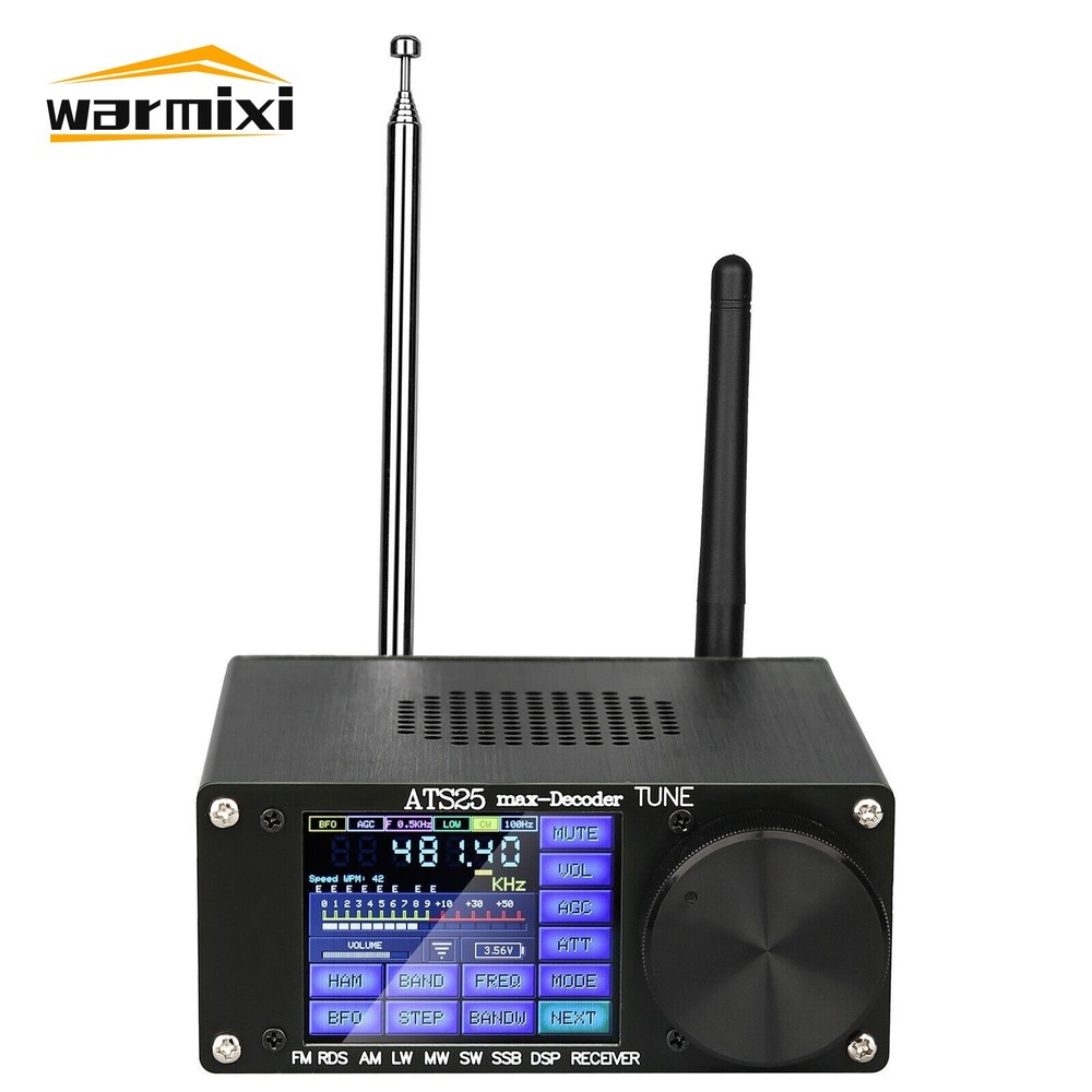 ATS25max-Decoder Si4732 Full Band Radio Receiver DSP SW Official+Activation Code