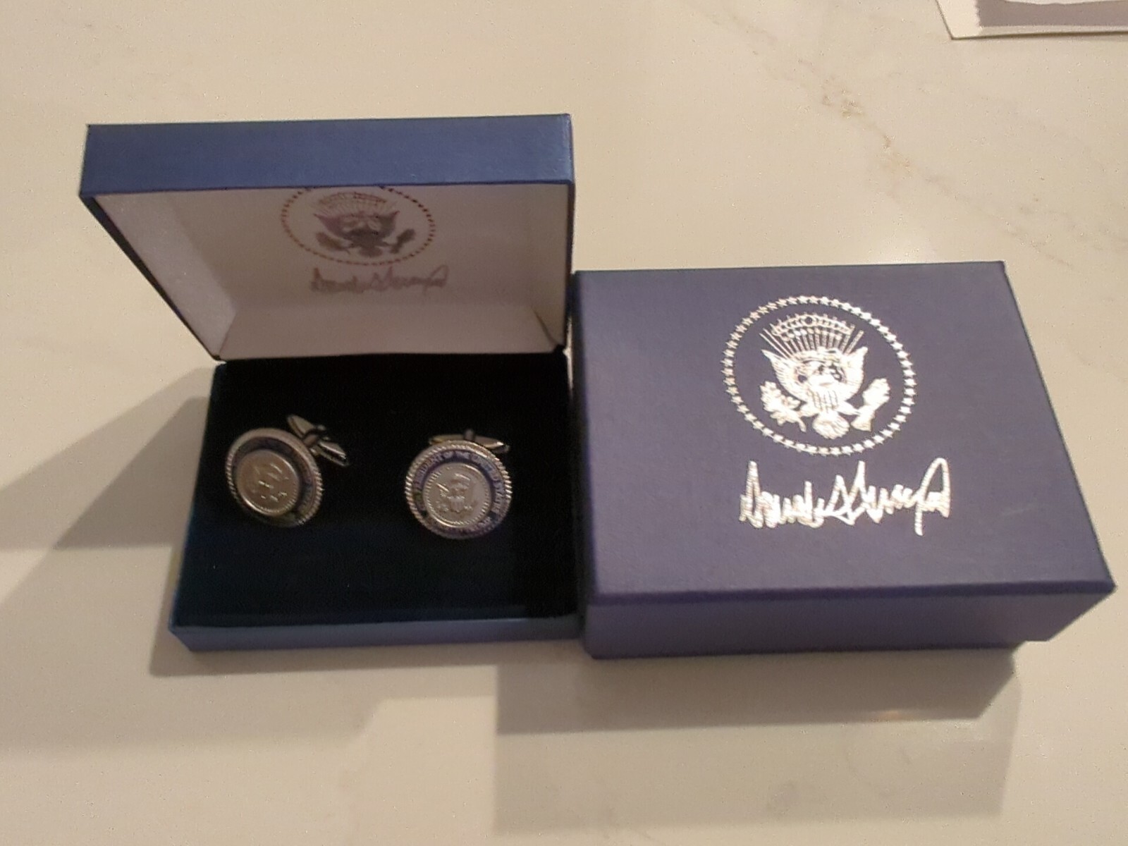 47th President Donald Trump Cufflinks - 2025 Exceptional Quality