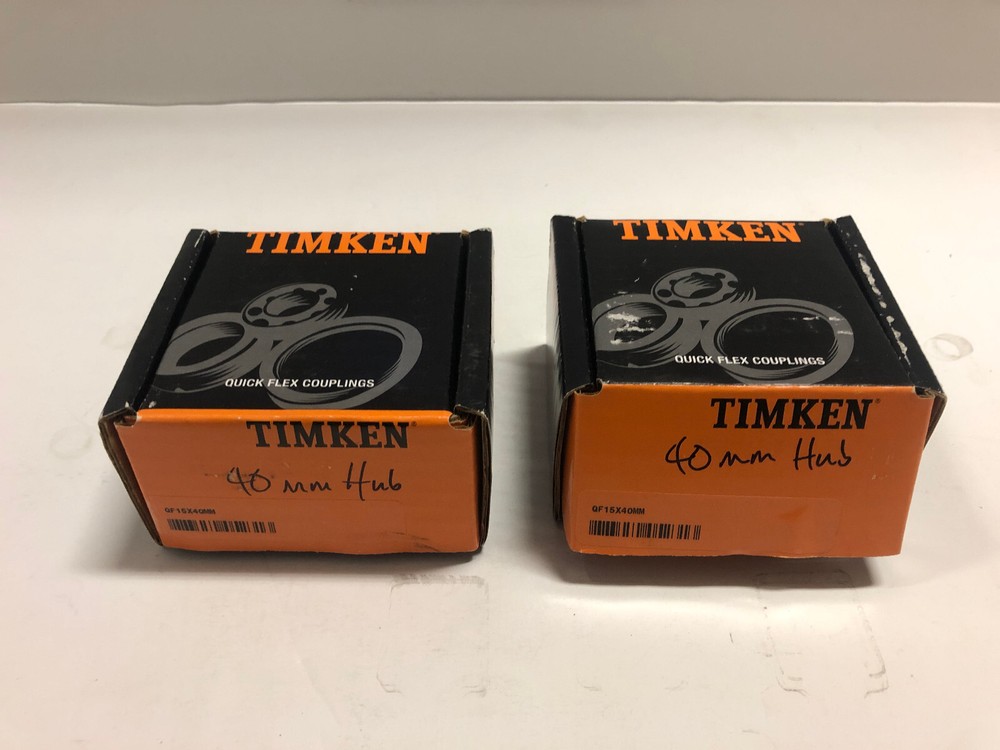 2pc Timken QF15x40mm Coupling Hub | New In Box