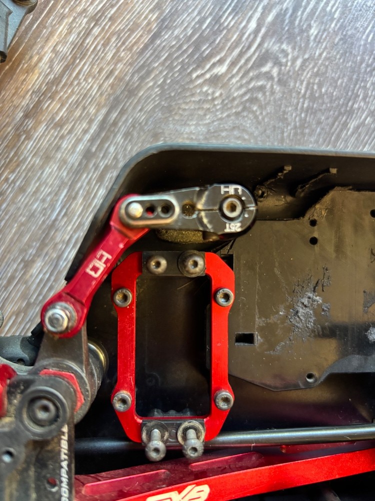 Arrma Outcast EXB 6s Slider roller Chassis used