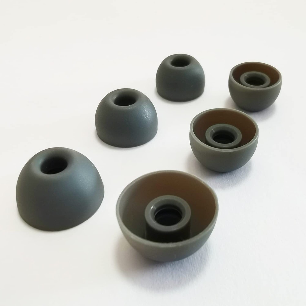 Silicone Ear Tips for Beats Fit Pro Replacement LMS, Gray