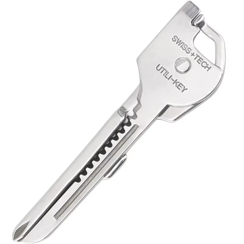 Multi Function Folding Tool Keychain Opener Screwdriver EDC 6 in 1 Utility Outdo