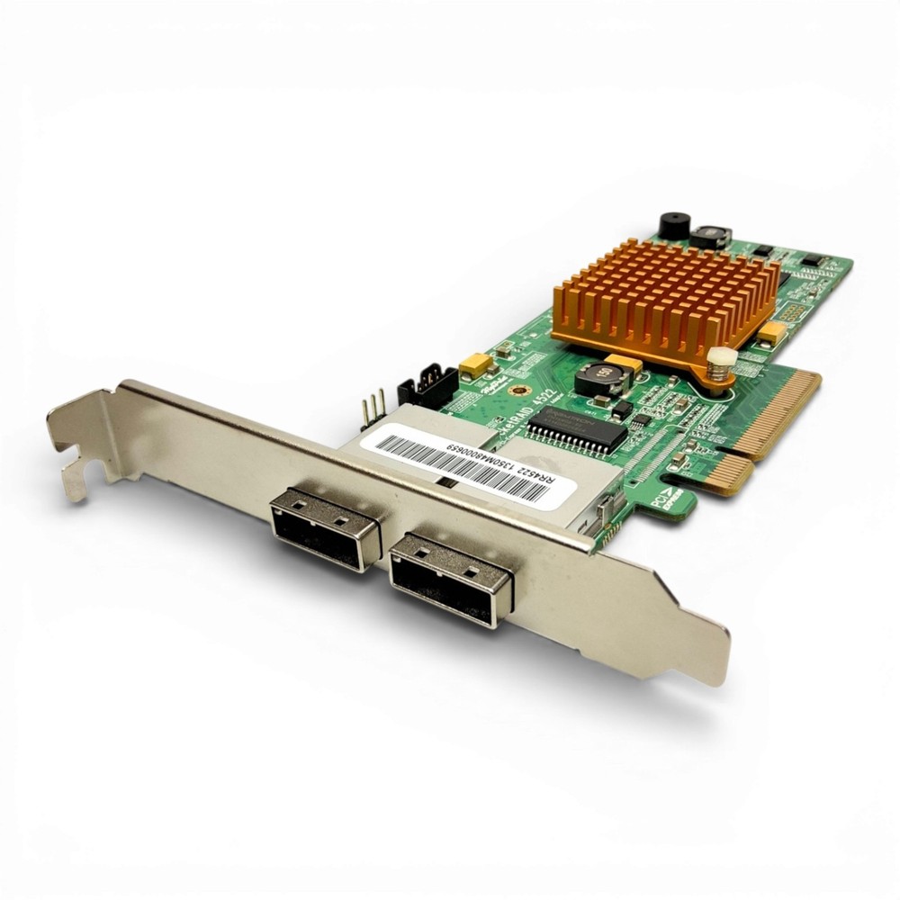 HighPoint RocketRAID 4522SGL 8-Channel 6Gb/s SAS SATA RAID Controller PCIe Card