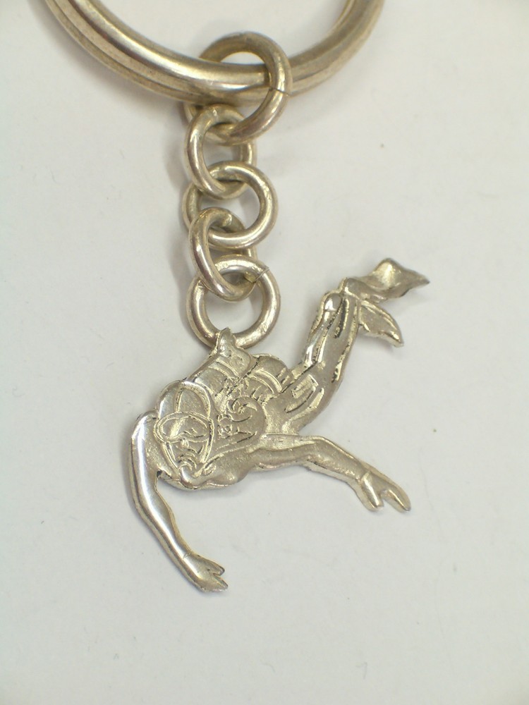 925 Silver KEYCHAIN with SUB - Brisè - Diver -