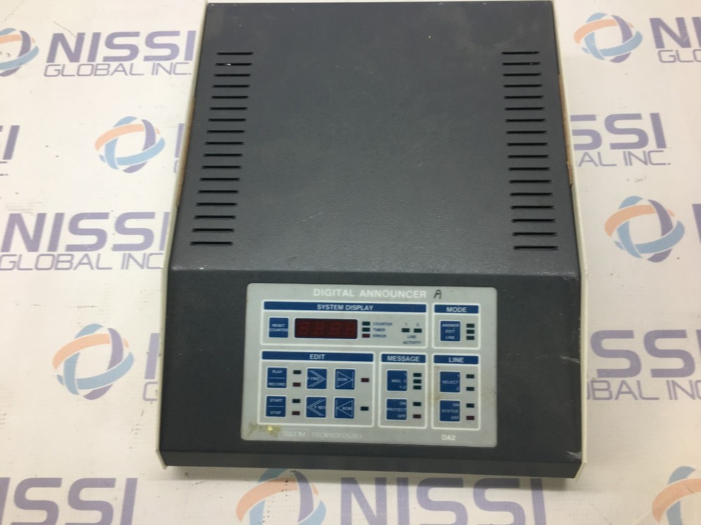 Telecom Technologies 941-000212 Digital Announcer 2