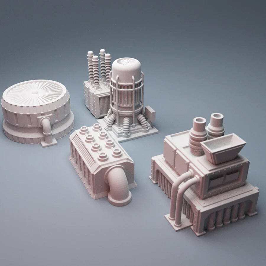 Starbase Epsilon Machinery - Grimdark Gothic Wargaming Tabletop