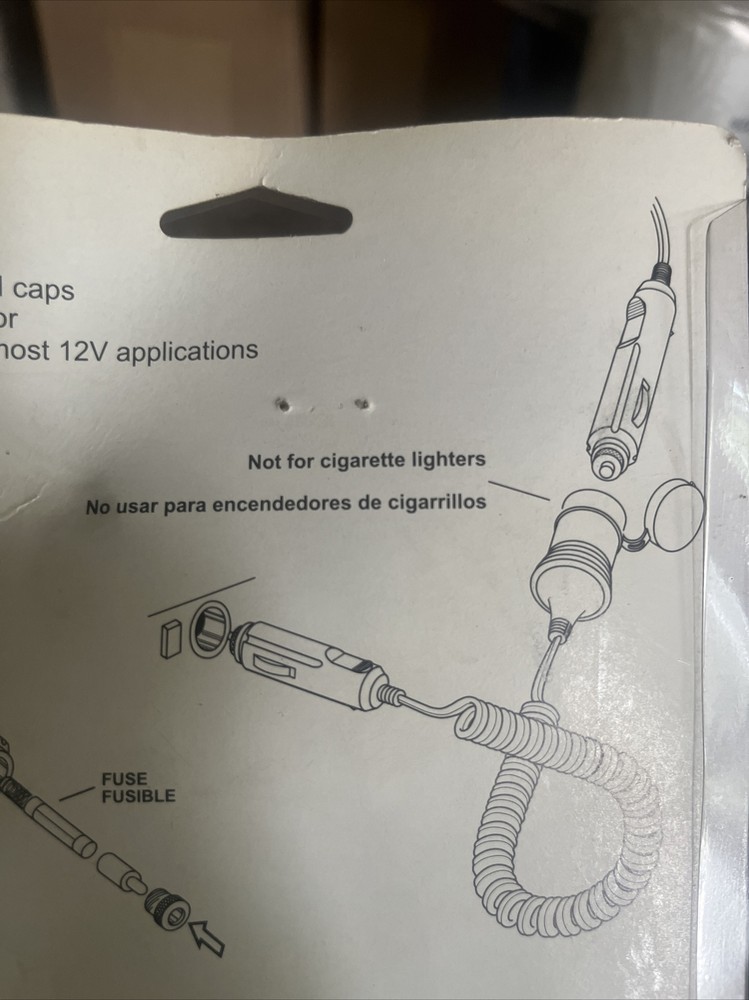 NOS Custom Accessories 12 V Adapter 9ft Cord