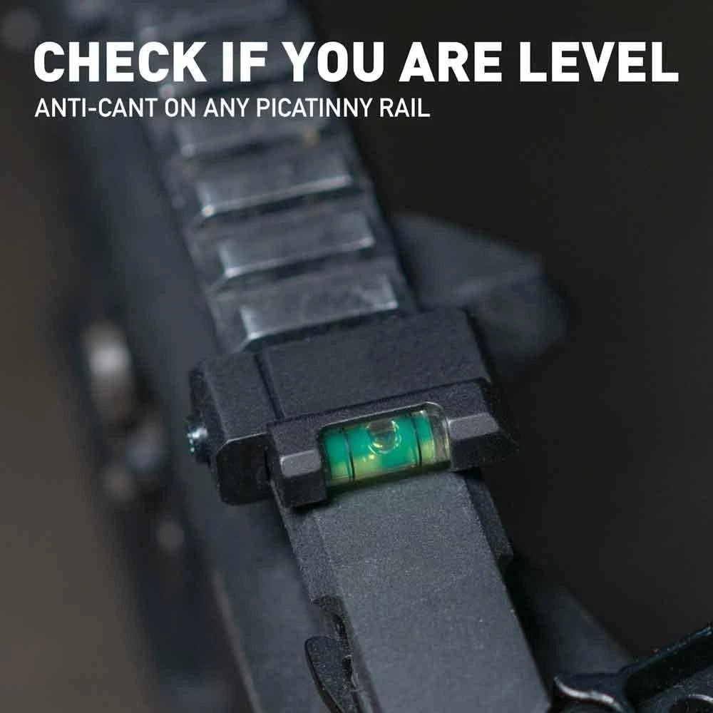 Low Profile Picatinny Anti-Cant Level Bubble