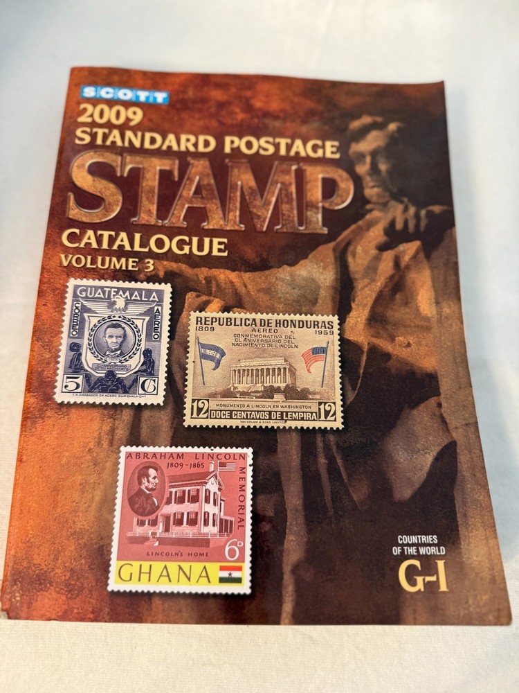 SCOTT STANDARD POSTAGE STAMP CATALOGUE 2009 VOL 3 PB stamp guide G I