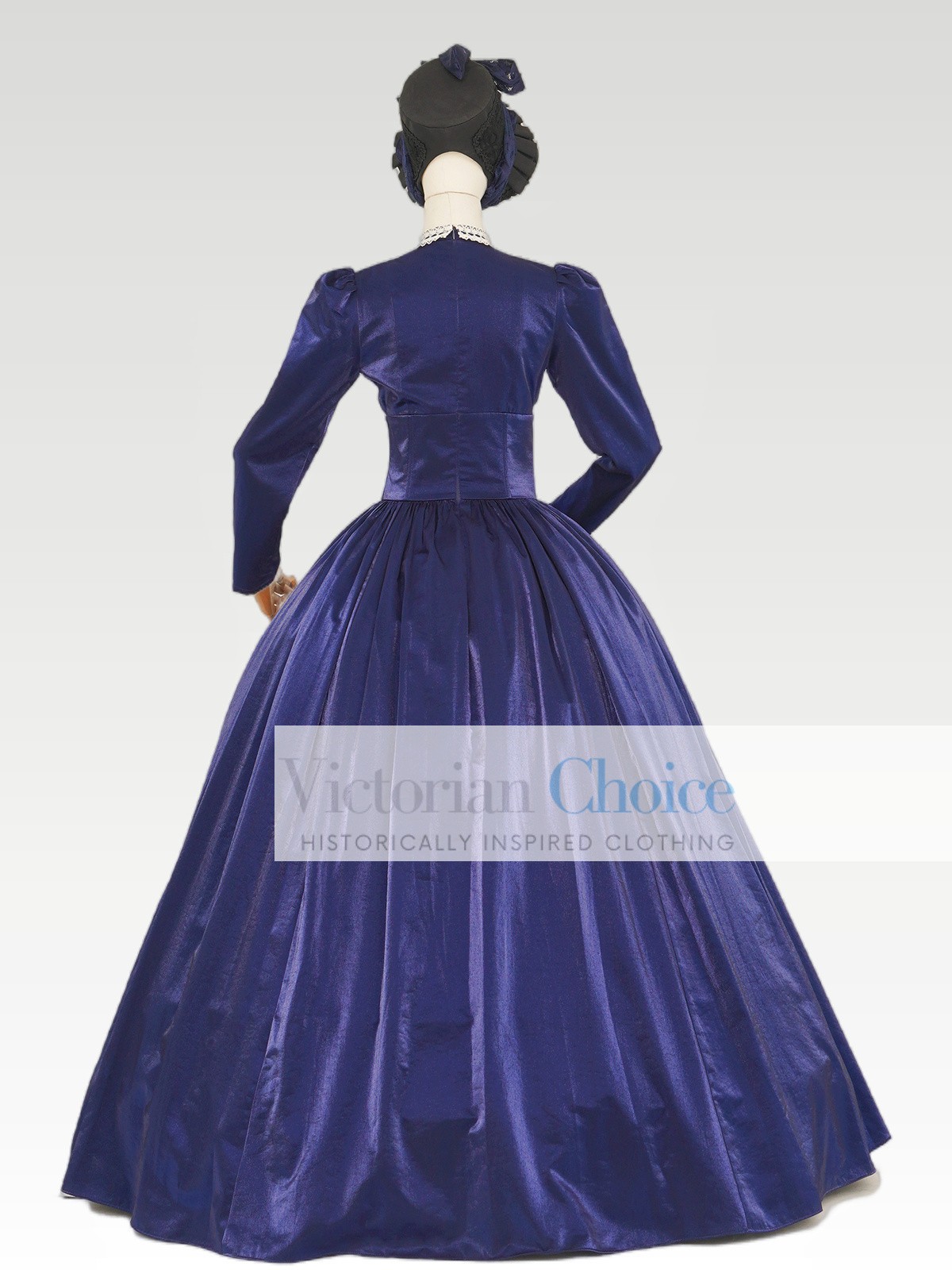 Victorian Dickens Civil War 1860s Dress Gothic Fantasy Period Theater Wear 316