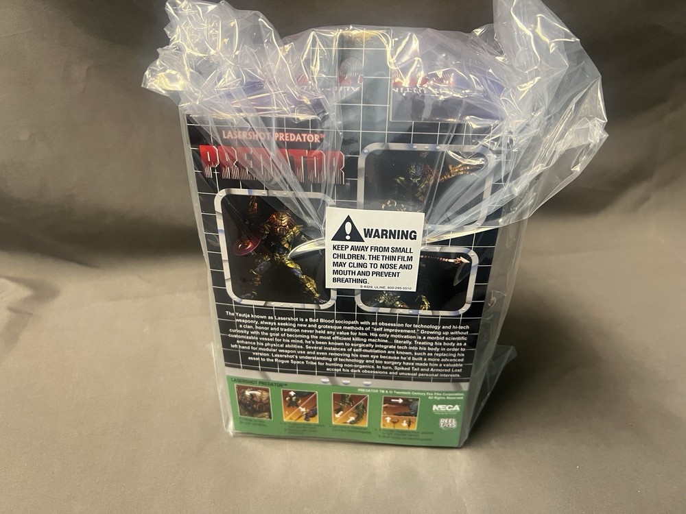 NECA Lasershot Predator Ultimate Alien Hunter Collector Grade