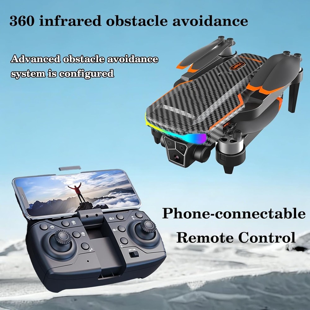 F168 Drone with Camera, FPV Camera Drone, Small Drone with Camera, ,Brushless Mo