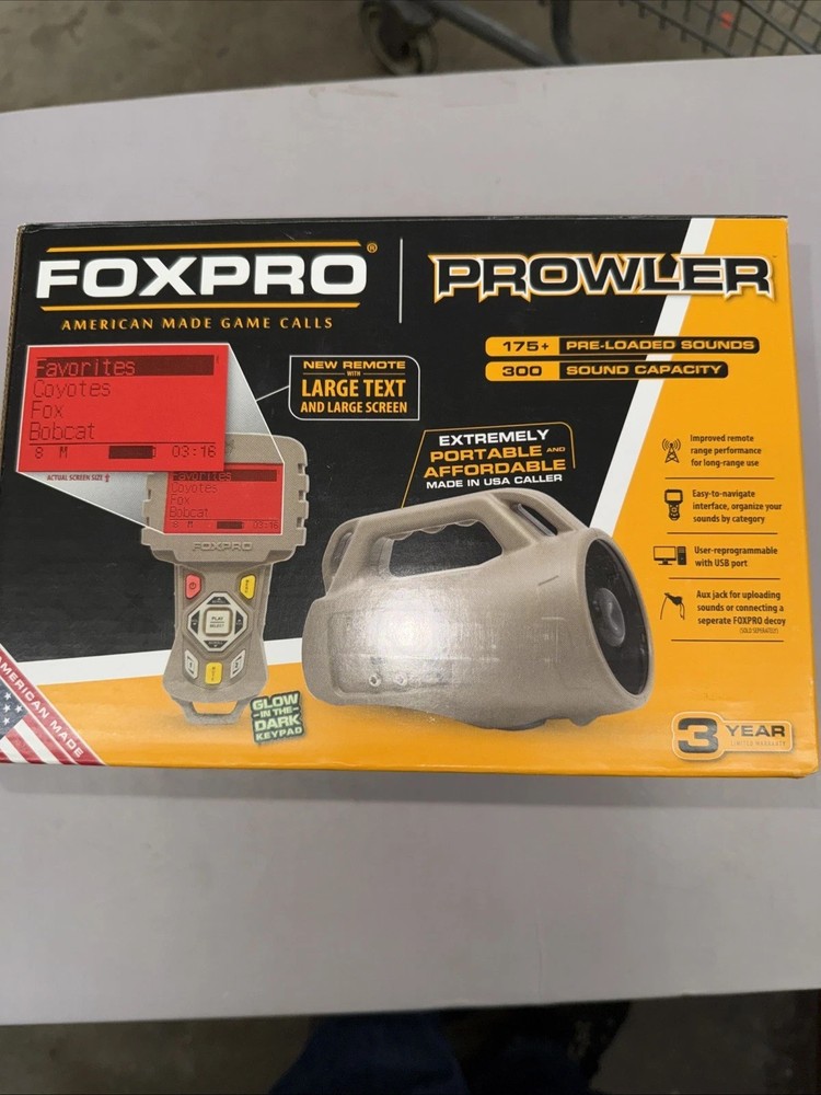 FOXPRO Prowler Digital Game Call Prowler