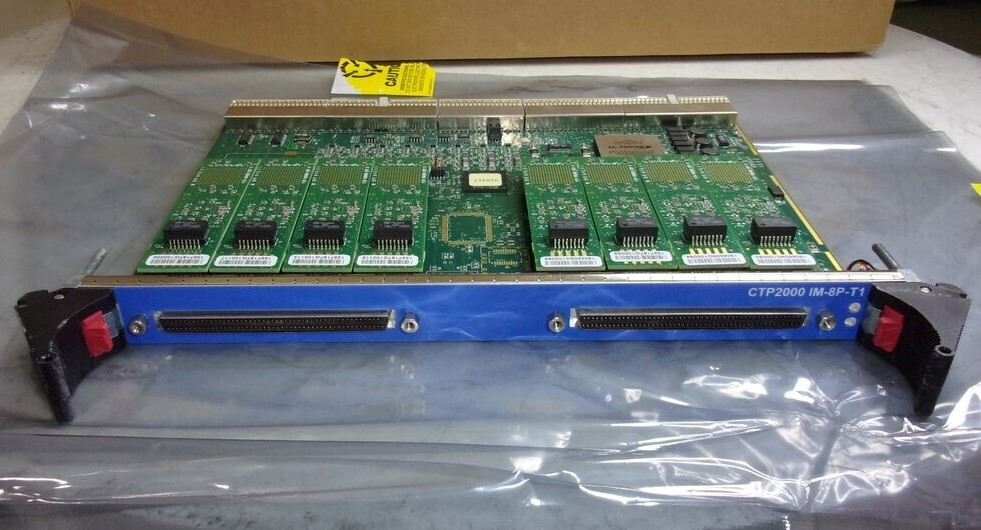 Juniper CTP2000-IM-8P-T1 T1/E1 Interface Module SEE NOTES